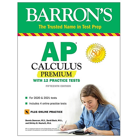 Barron’s AP Calculus Premium 2020 – 2021, 15th edition